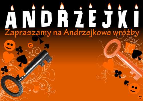 wróżby andrzejkowe Andrzejki ogłoszenie
