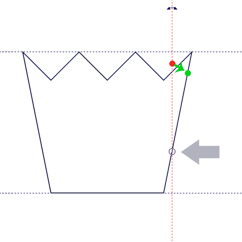 obracanie prowadnic w Corel Draw