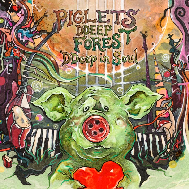 projekt płyty DDeep In Soul - digipack