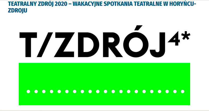 strona internetowa  teatralny zdrój