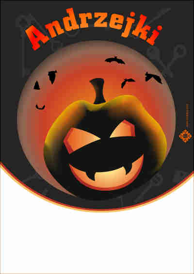 zaproszenie na wróżby andrzejkowe, Andrzej urządza imprezę